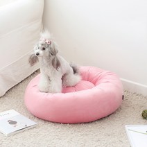 반려동물 도넛방석, 핑크