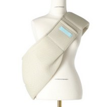 어니스트 반려동물 에어매쉬 슬링백, 베이지