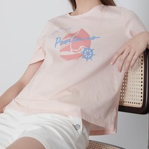 올리비아로렌 여성용 원포인트 반팔 티셔츠 VVBASYF7131
