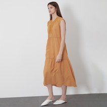 올리비아로렌 레이스 자수 티어드 원피스 VOBOAYF7111