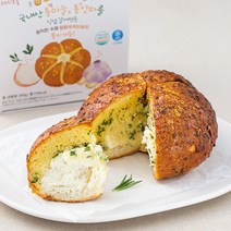 프레시오늘 신선냉장 바삭촉촉 국내산 통마늘 양파를 갈아만든 수제 양파육쪽마늘빵, 200g, 1개