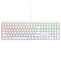 CHERRY 게이밍 기계식 유선키보드 CHERRY MX BOARD 2.0S RGB, 적축, 화이트