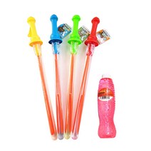 2000 스틱 왕 비누방울 100ml 4p + 리필액 500ml 세트, 혼합색상, 1세트