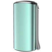 JTC 양면발열 C타입 LED 휴대용 손난로 보조배터리 10000mAh, 티파니블루, JTC-H1