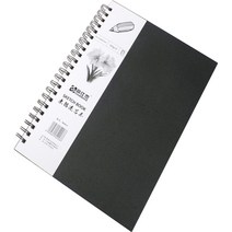 마이데일리 미술용 전문가용 스케치북 블랙 160g 8k, 38매