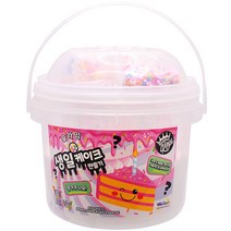 컴파운드킹 생일케이크 만들기 슬라임 액체괴물, 화이트 외, 1000g