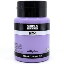 쉴드 에픽 아크릴물감 650 미들 바이올렛, 1색, 500ml