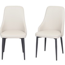 도리퍼니처 Beryl 식탁 의자 2p, 아이보리