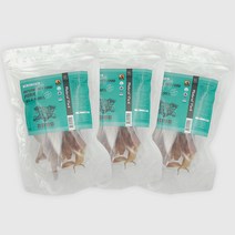 호천펫 강아지 수제간식 80g, 3개, 돼지귀슬라이스