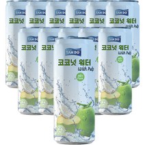 TANDO 코코넛 워터 위드 펄프, 320ml, 12개