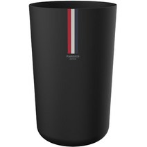 파리지엥 오픈형 휴지통 원형 20L, 블랙, 1개