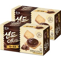 해태제과 샌드에이스 찐초코, 204g, 2개