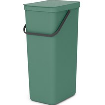 브라반티아 분리 휴지통 40L, 퍼그린, 1개