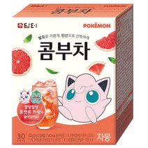 담터 포켓몬 콤부차 자몽, 5g, 30개