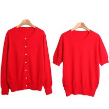 온마인 앙고라 반팔 니트 가디건 세트 cpset2299k29