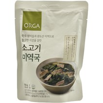 올가홀푸드 소고기 미역국, 1개, 500g