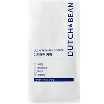 더치앤빈 과테말라 디카페인 분쇄 커피, 에스프레소 / 모카포트, 500g, 1개