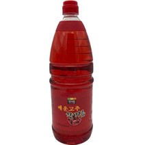정성 매운고추 향기름, 1.8L, 1개