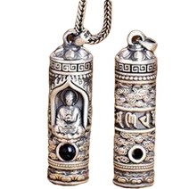 여덟수호신 펜던트 투영 불교목걸이, 개 돼지 아미타불, 1개