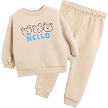 로로샤 아동용 이루기모 상하의 세트