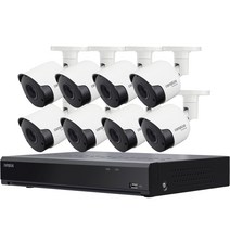 캠플러스 200만화소 8채널 카메라 8p 3TB CCTV 세트, CPR-850(녹화기), CPB-201 (카메라)