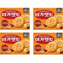 마가렛트 오리지널 쿠키, 88g, 4개