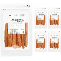 펫루트 강아지 우리아이 건강 수제얌 간식 닭고기 스테이크 100g, 5개