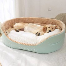 반려동물 이사벨홈 노르딕 초대형 쿠션방석, 카키