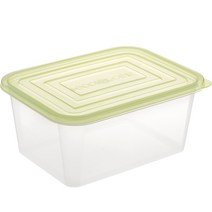 반듯사각 5.0 뚜껑 연그린, 단품, 2개