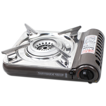 썬터치 휴대용 회오리화구 가스버너 ST-25000, 베이지