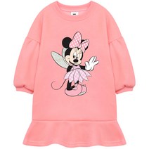 골든래빗 디즈니 여아용 미니 기모 원피스