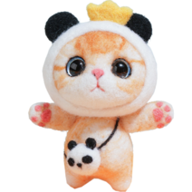 후니마켓 DIY 펠트 세트 고양이 15팬더 가방용, 혼합색상, 1세트