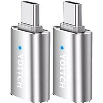 요이치 USB 3.0 A타입 to C타입 플로우 C2 OTG 변환 젠더 2p, 실버, 2개