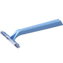 블루마켓 일회용 수동 이중 면도기 블루, 10개, 1개입