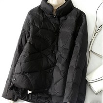 페이퍼먼츠 여성용 펌핏 겨울 반하이넥 퀄팅 숏 패딩 자켓 03411