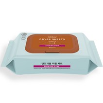 쿤달 시그니처 10배 초고농축 리치 퍼퓸 드라이시트 샤이닝핑크, 1개, 80매