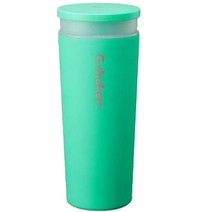 G 텀블러 쉐이커, 터콰이즈 네온 그린, 650ml