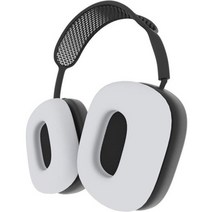 코쿼드 에어팟 맥스용 실리콘 이어쿠션 보호 케이스, 화이트