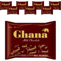 가나 마일드 초콜릿, 175g, 8개