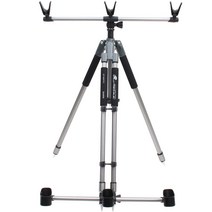 빅헌터 싸파 메탈릭 서프 트윈 거치대 ST-150TT, 실버