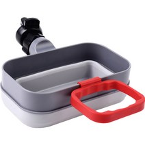 벤오토 자바라형 다우닝 송풍구 수납함, 1개, 그레이