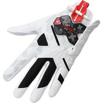 땀골프 합피 리자드그립 엑스윙 필드 연습용 골프장갑 왼손용, 화이트