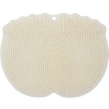 컬라피 풋브러쉬 매트 화이트 325g, 1개입, 1개