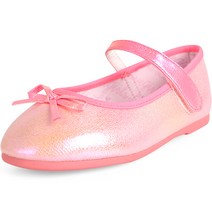 슈펜 여아용 레인보우 리본 쿠션 플랫 HPKWFD201G