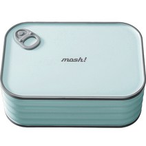 모슈 라떼 1단 런치박스 600ml, 스카이, 1개