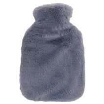 생활애찬 기모 보온 물 주머니 찜질 핫팩 다크그레이 1000ml, 1개