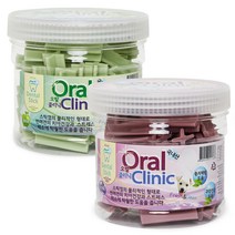오랄클리닉 청사과 300g + 블루베리 300g 세트, 1세트, 청사과, 블루베리
