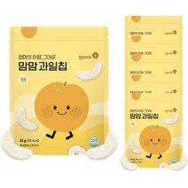 맘스미 맘맘 과일칩, 6개, 배맛