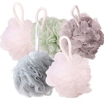 퍼즈생활건강 플라워 샤워볼, 5개, 랜덤발송