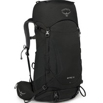 오스프리 Kyte 38 배낭 레인커버 포함, Black ZD